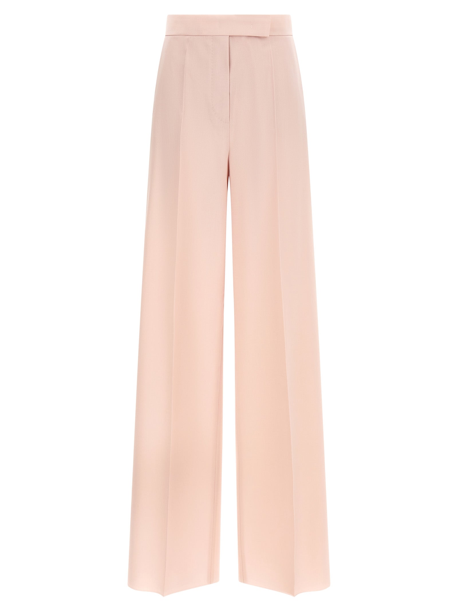 Max Mara Multicolor Virgin Wool Casual Pants