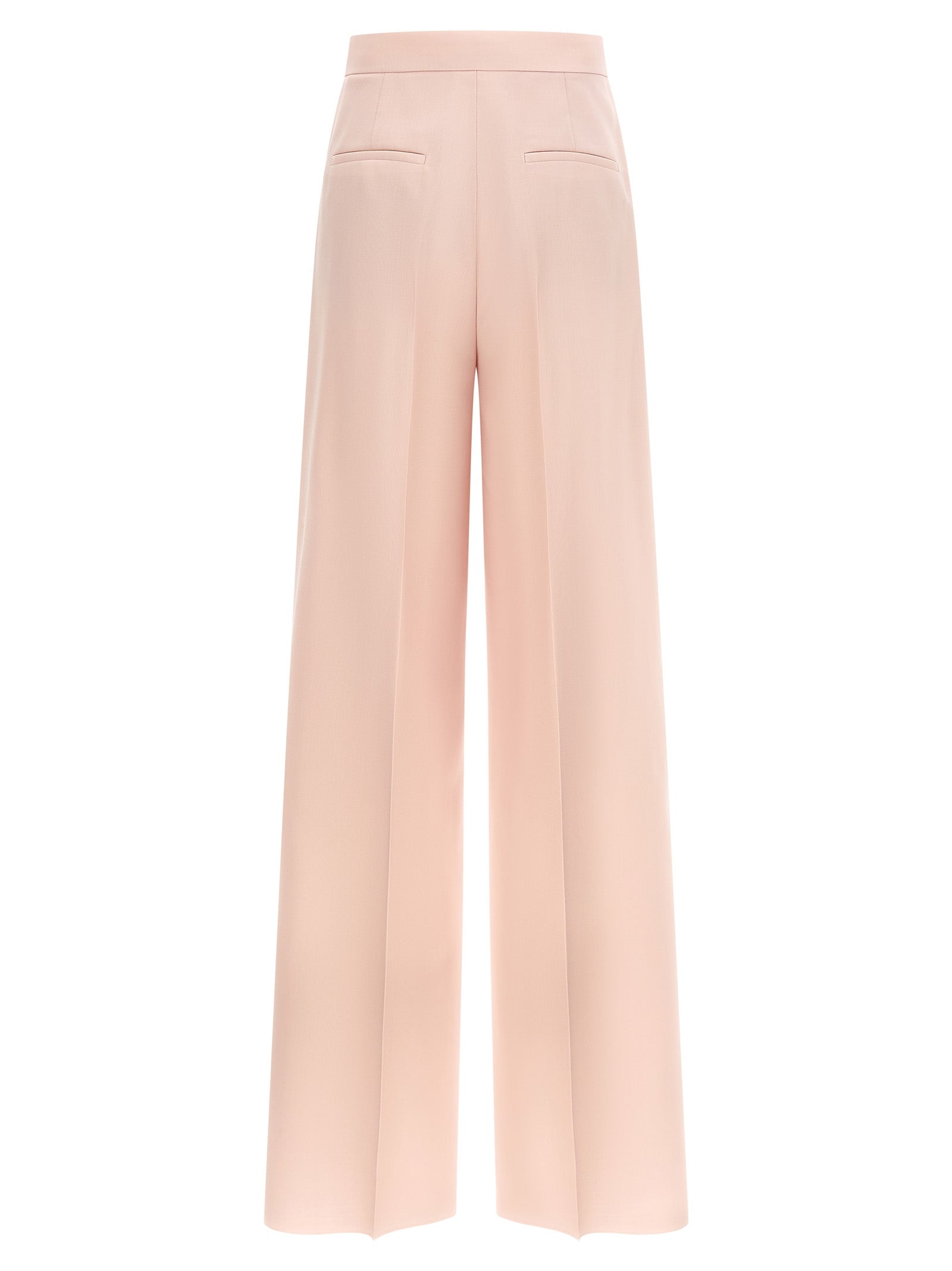 Max Mara Multicolor Virgin Wool Casual Pants
