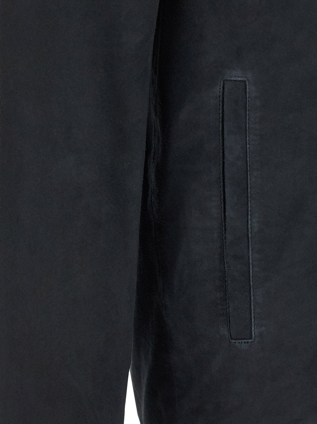 Pal Zileri Blue Leather Leather Jacket