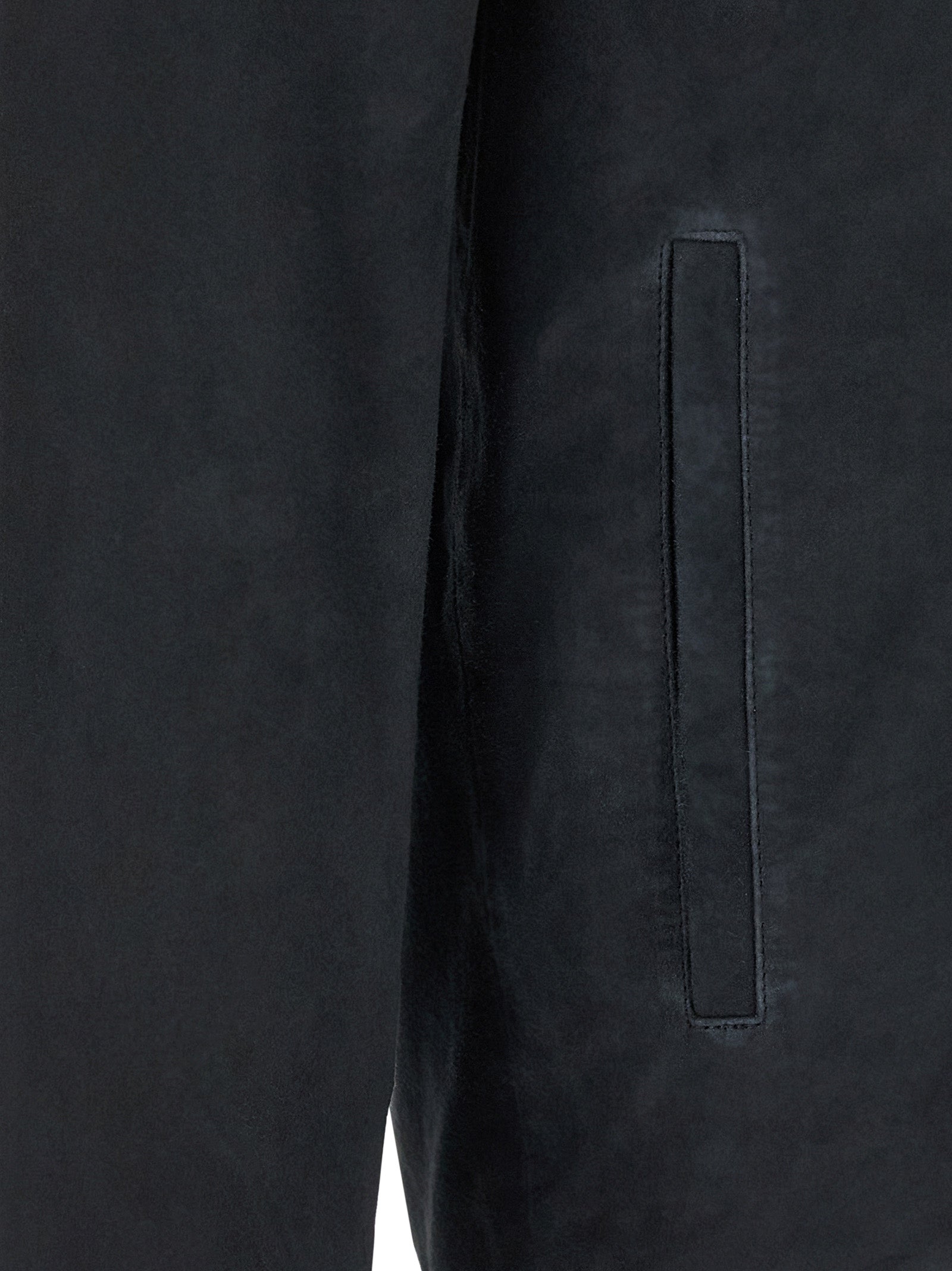 Pal Zileri Blue Leather Leather Jacket