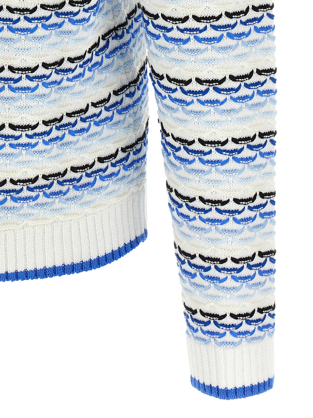 Casablanca Blue Cotton Polo Shirt