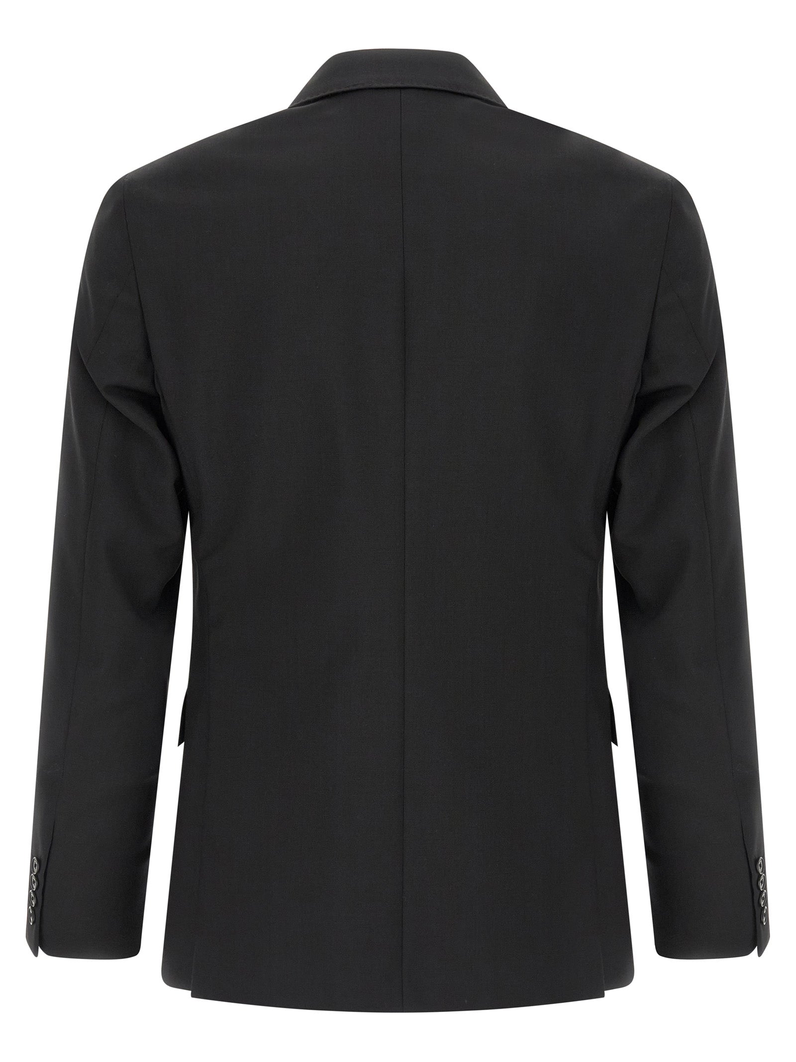 Pal Zileri Black Wool Two-Piece Suit