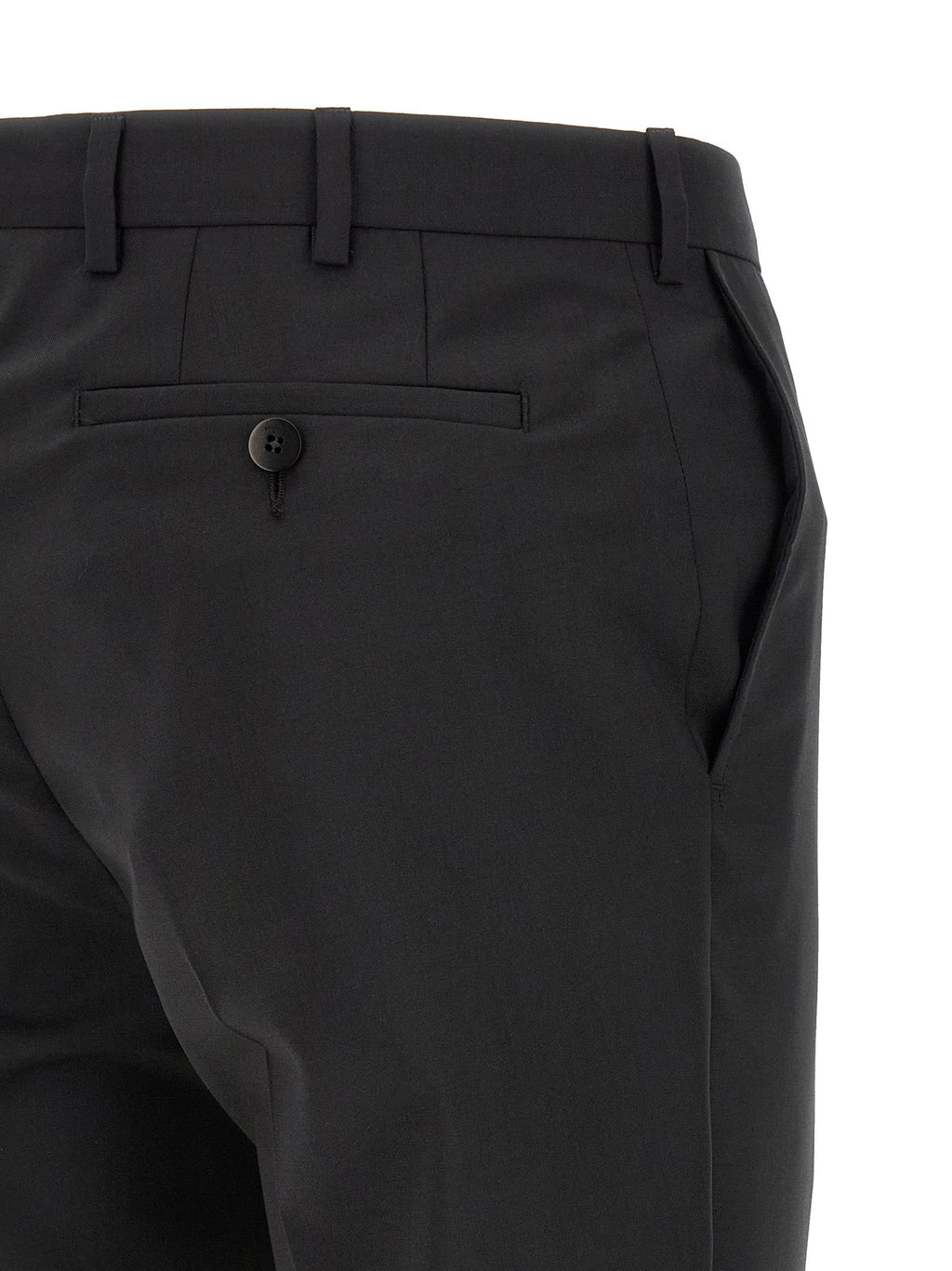 Pal Zileri Black Wool Two-Piece Suit