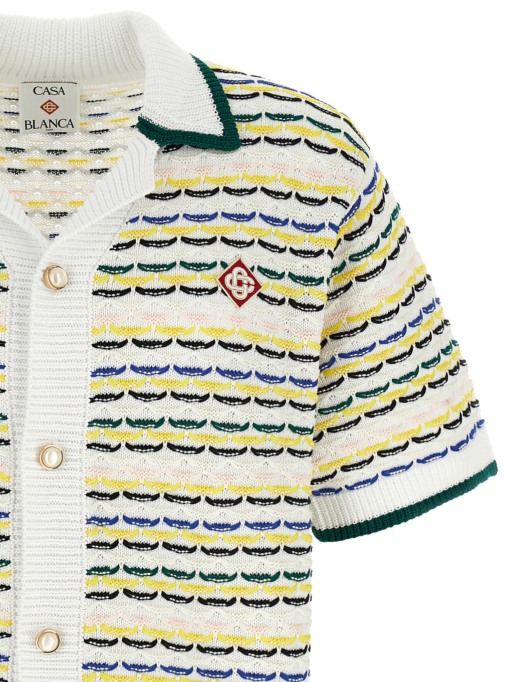 Casablanca Multicolor Cotton Blouse