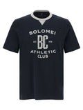 Brunello Cucinelli Blue Cotton T-Shirt