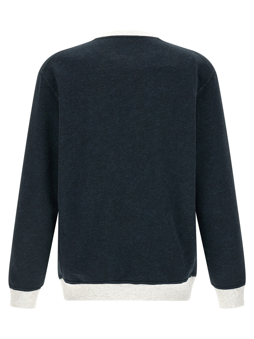 Brunello Cucinelli Blue Cotton Sweatshirt