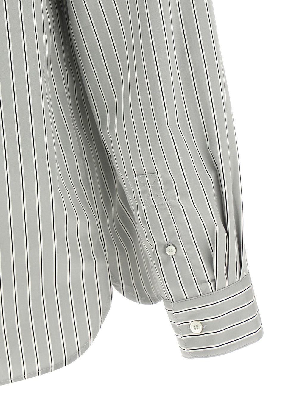 A.P.C. Gray Cotton Blouse