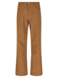 A.P.C. Brown Cotton Jeans Denim