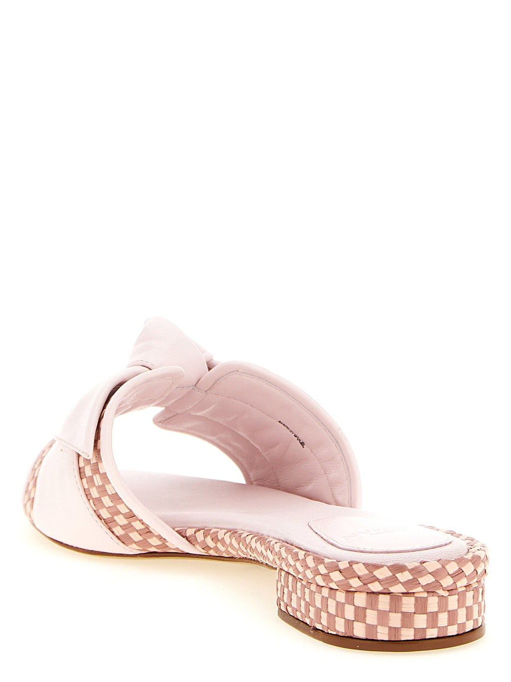 Alexandre Birman Multicolor Cowhide Slides