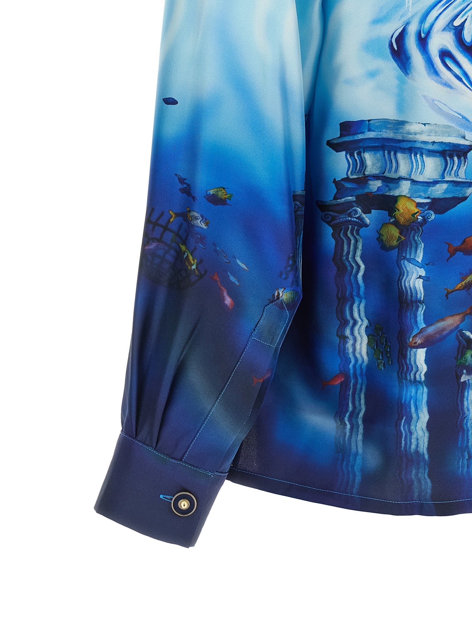 Casablanca Multicolor Silk Blouse
