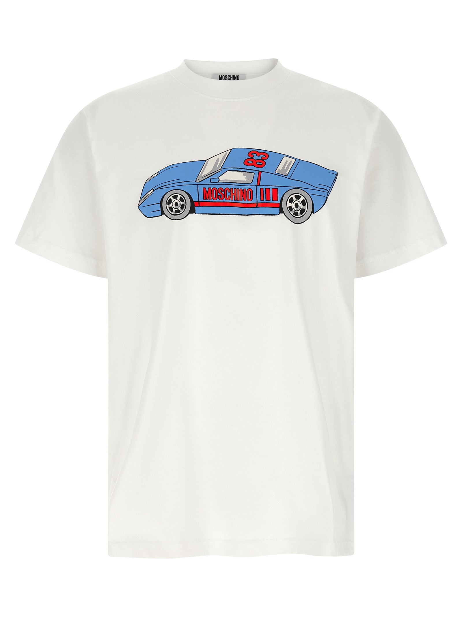 Moschino White Cotton T-Shirt