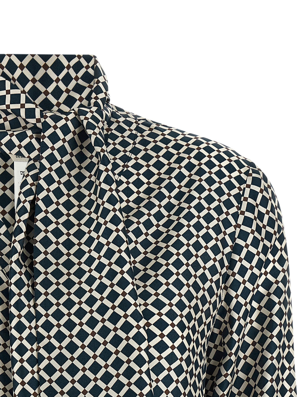 'S Max Mara Blue Silk Blouse