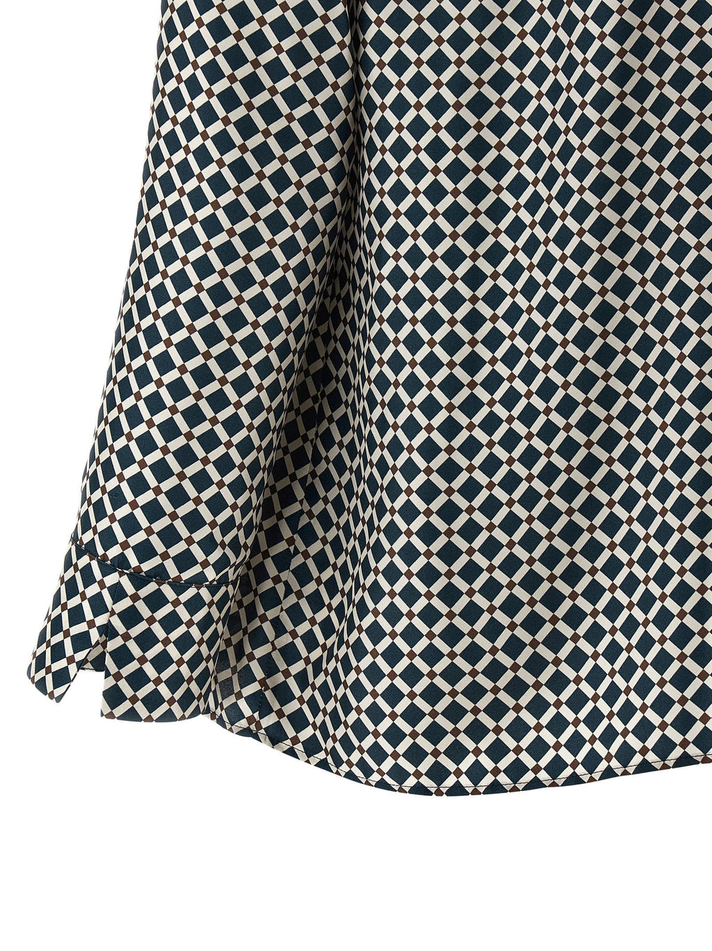 'S Max Mara Blue Silk Blouse