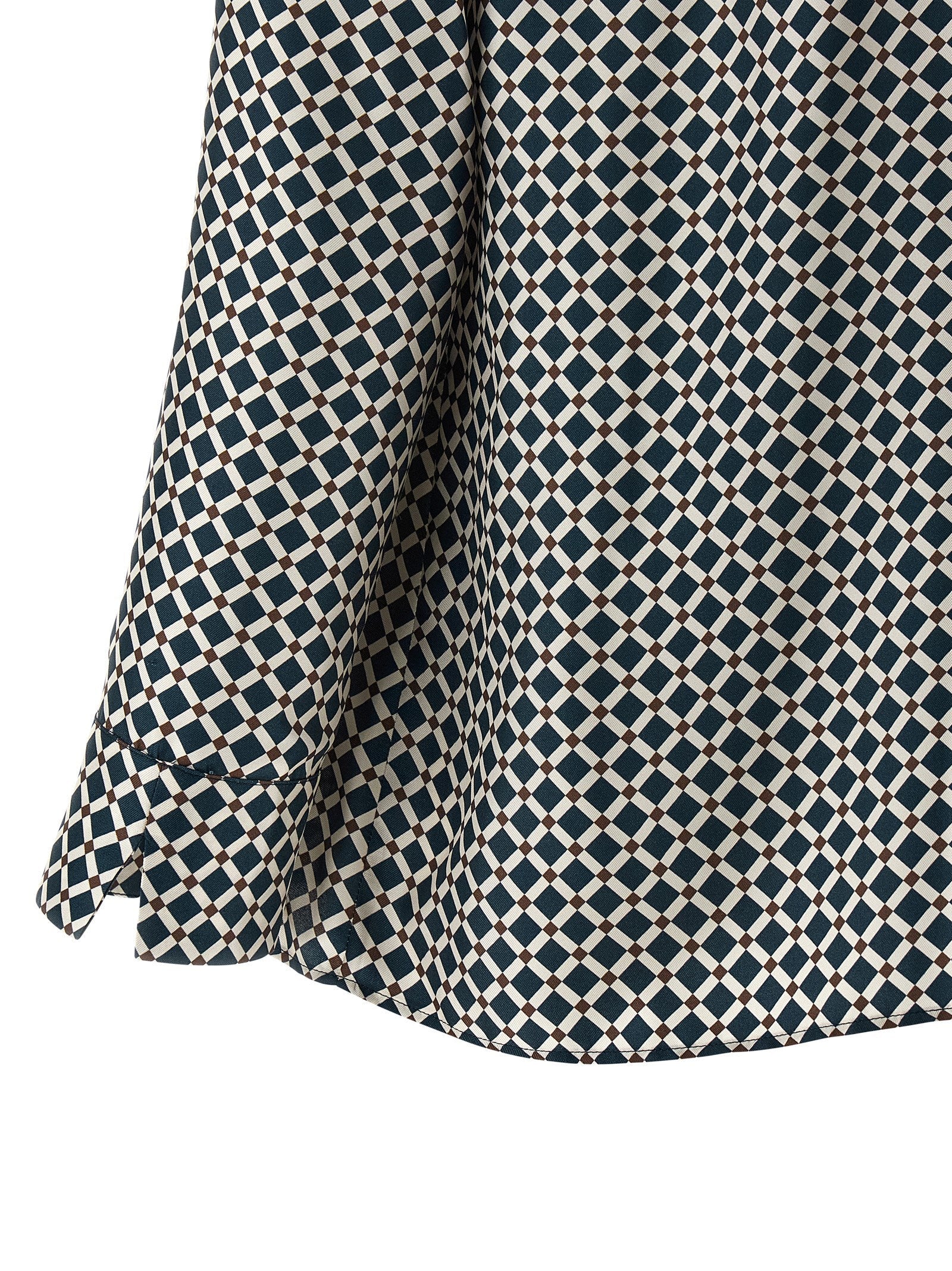 'S Max Mara Blue Silk Blouse