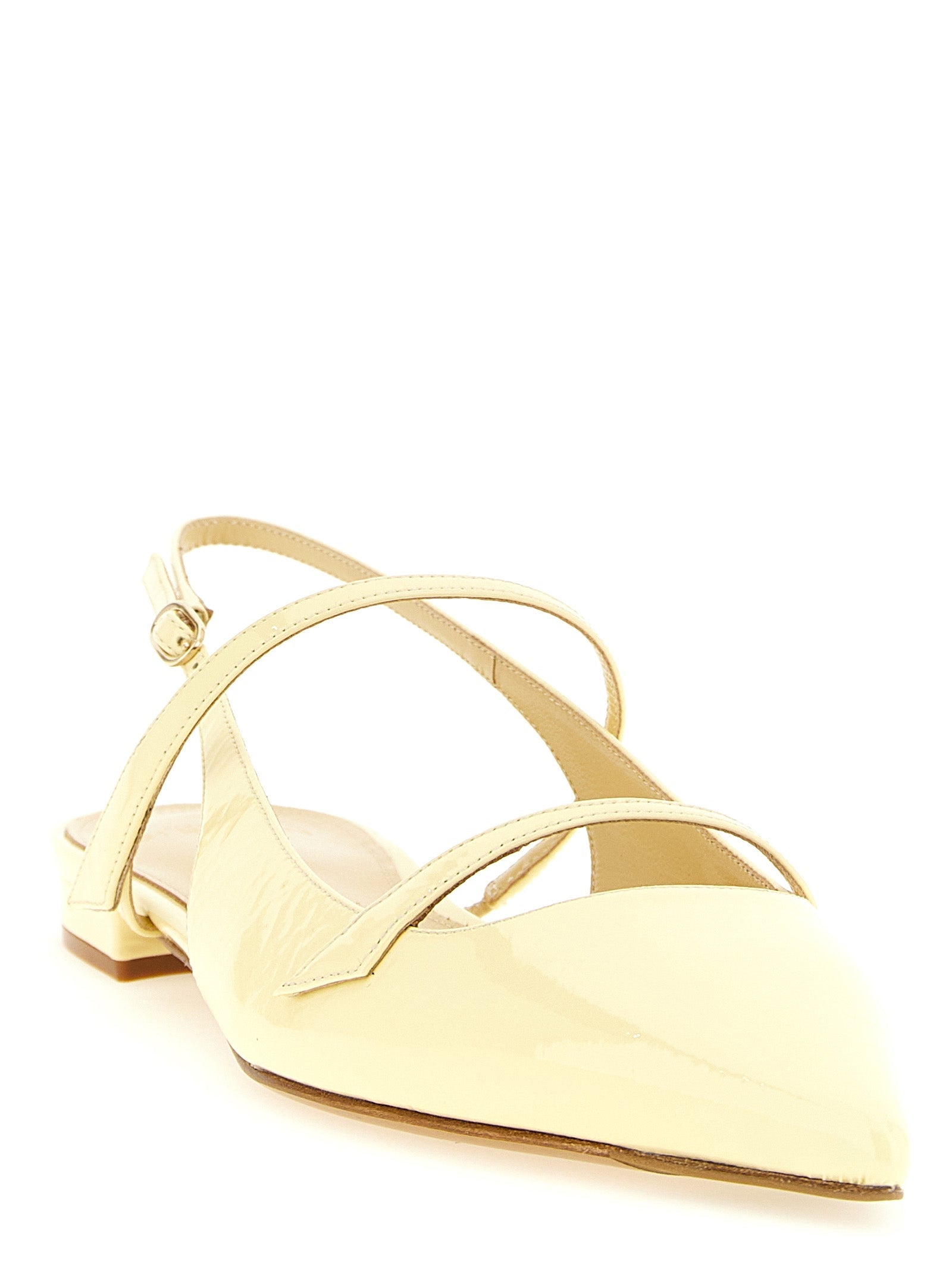 Alexandre Birman Bicolor Cowhide Ballet Flats