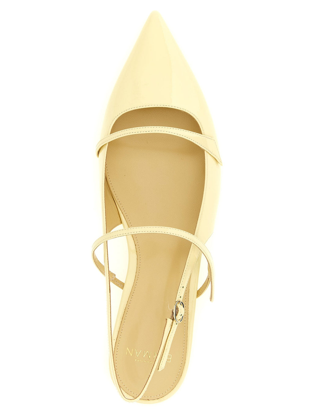 Alexandre Birman Bicolor Cowhide Ballet Flats
