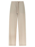 'S Max Mara Beige Virgin Wool Athletic Pants