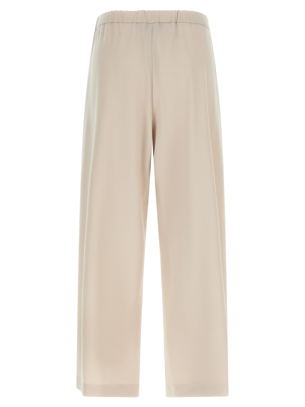 'S Max Mara Beige Virgin Wool Athletic Pants