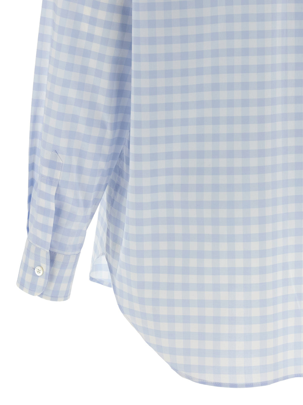 Moschino Blue Cotton Blouse