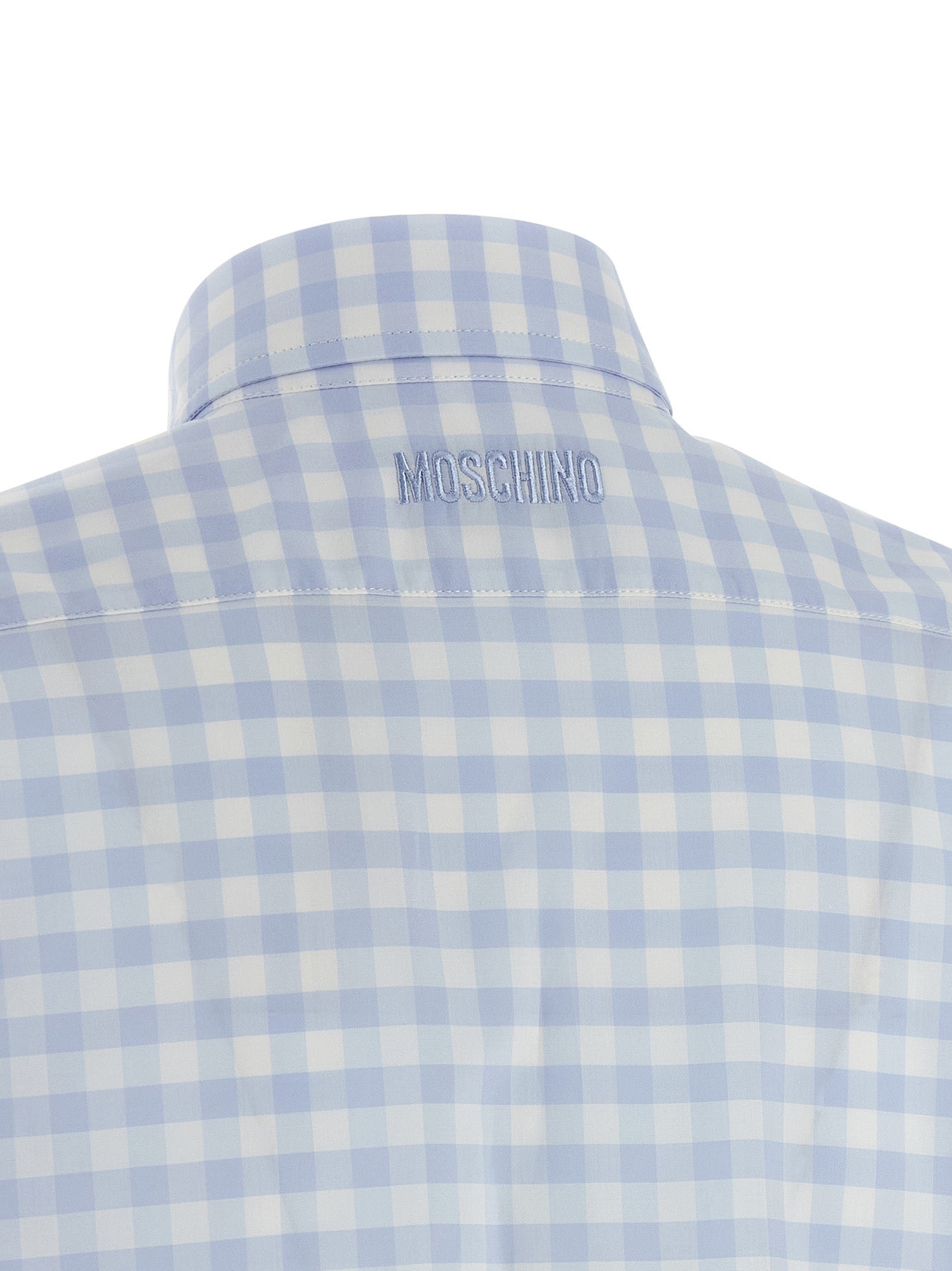 Moschino Blue Cotton Blouse