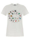 Moschino White Cotton T-Shirt