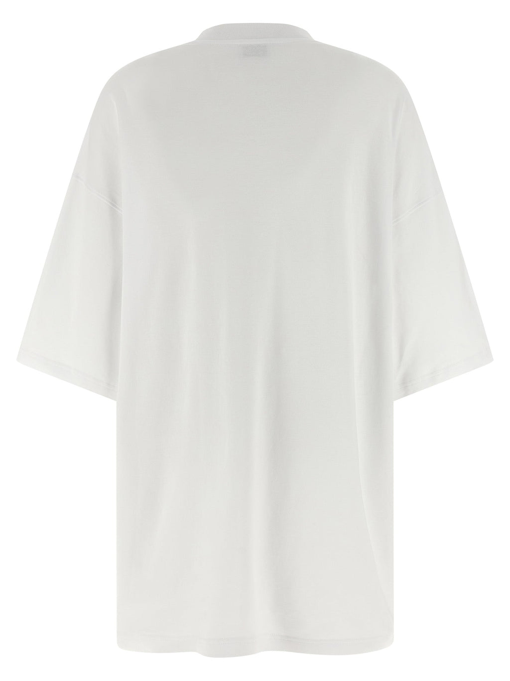 Moschino White Cotton Short Dress