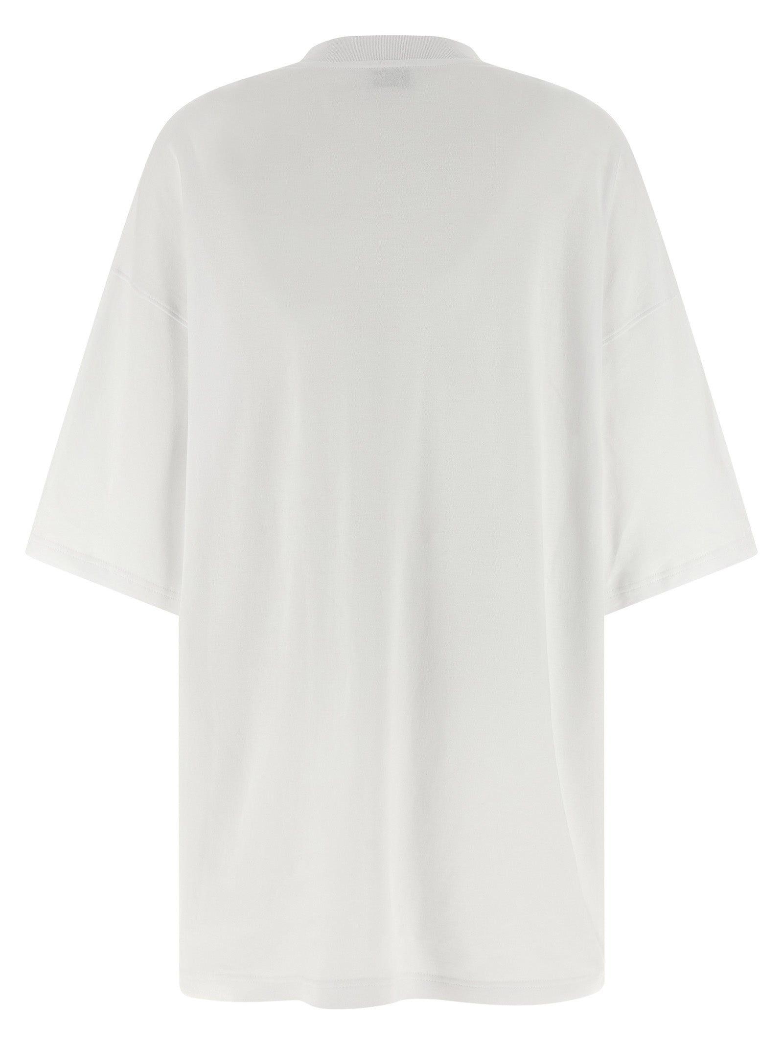 Moschino White Cotton Short Dress