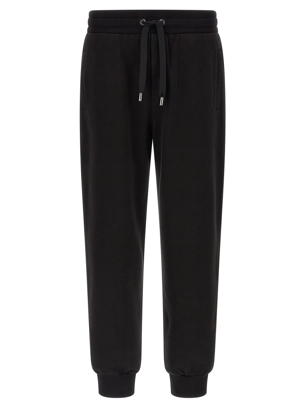 Dolce & Gabbana Black Cotton Joggers (Workout Pants)