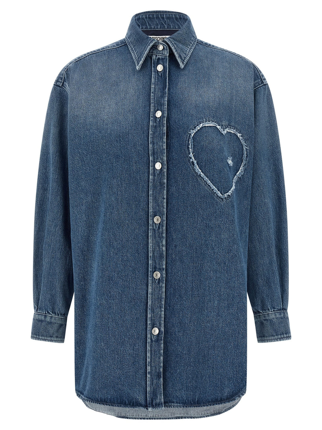 Moschino Blue Cotton Blouse