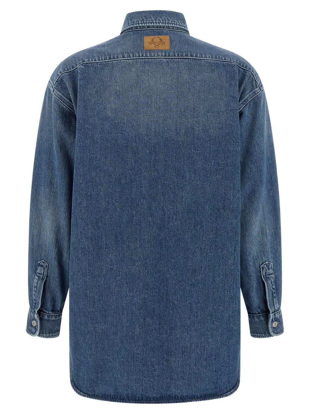 Moschino Blue Cotton Blouse
