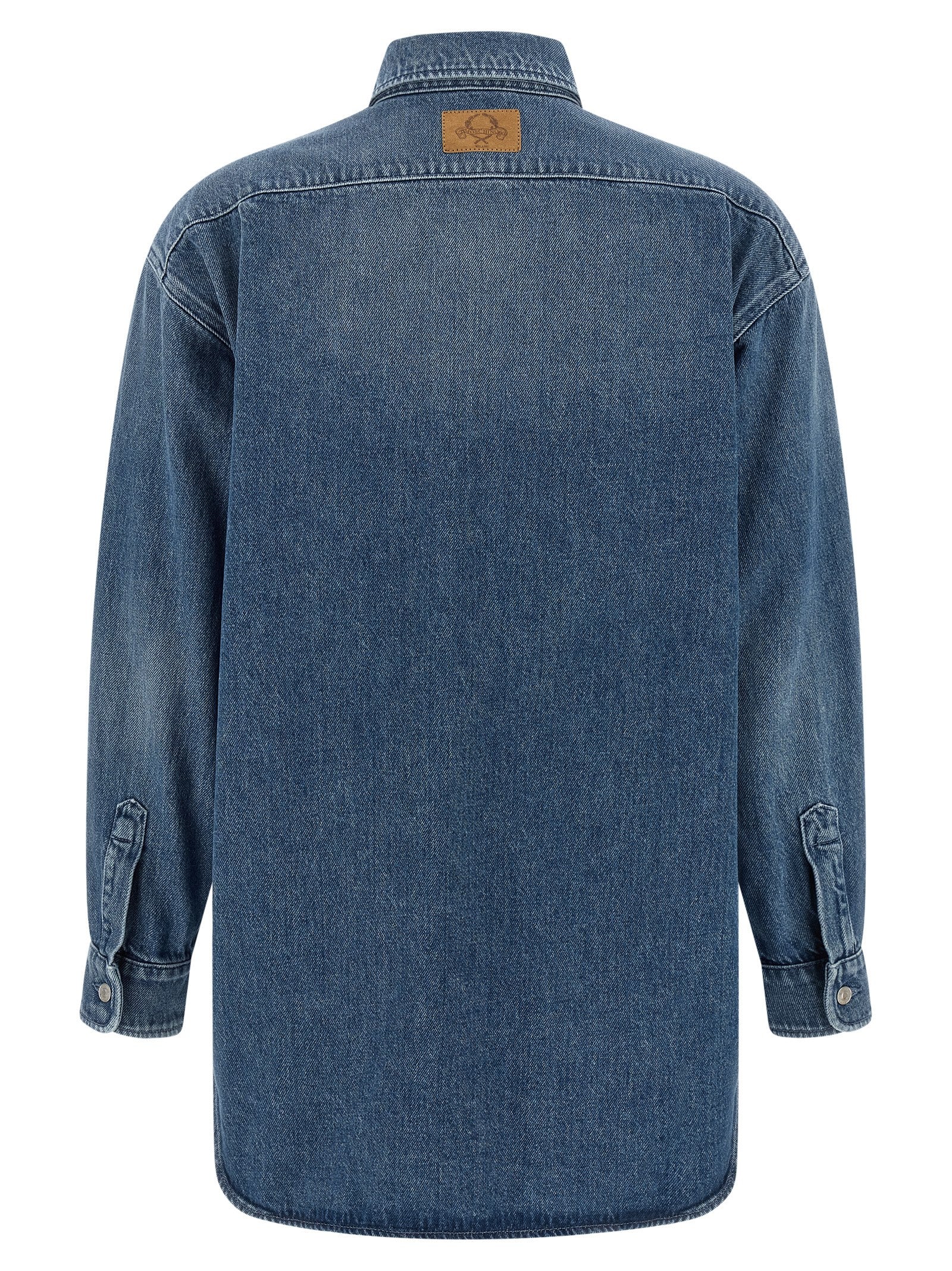 Moschino Blue Cotton Blouse