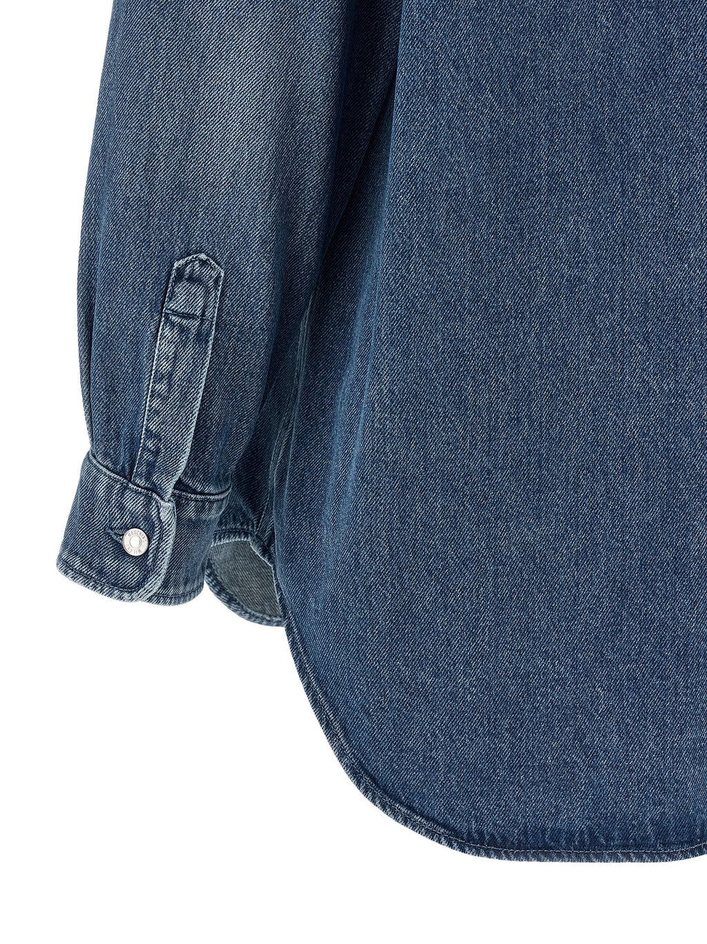 Moschino Blue Cotton Blouse