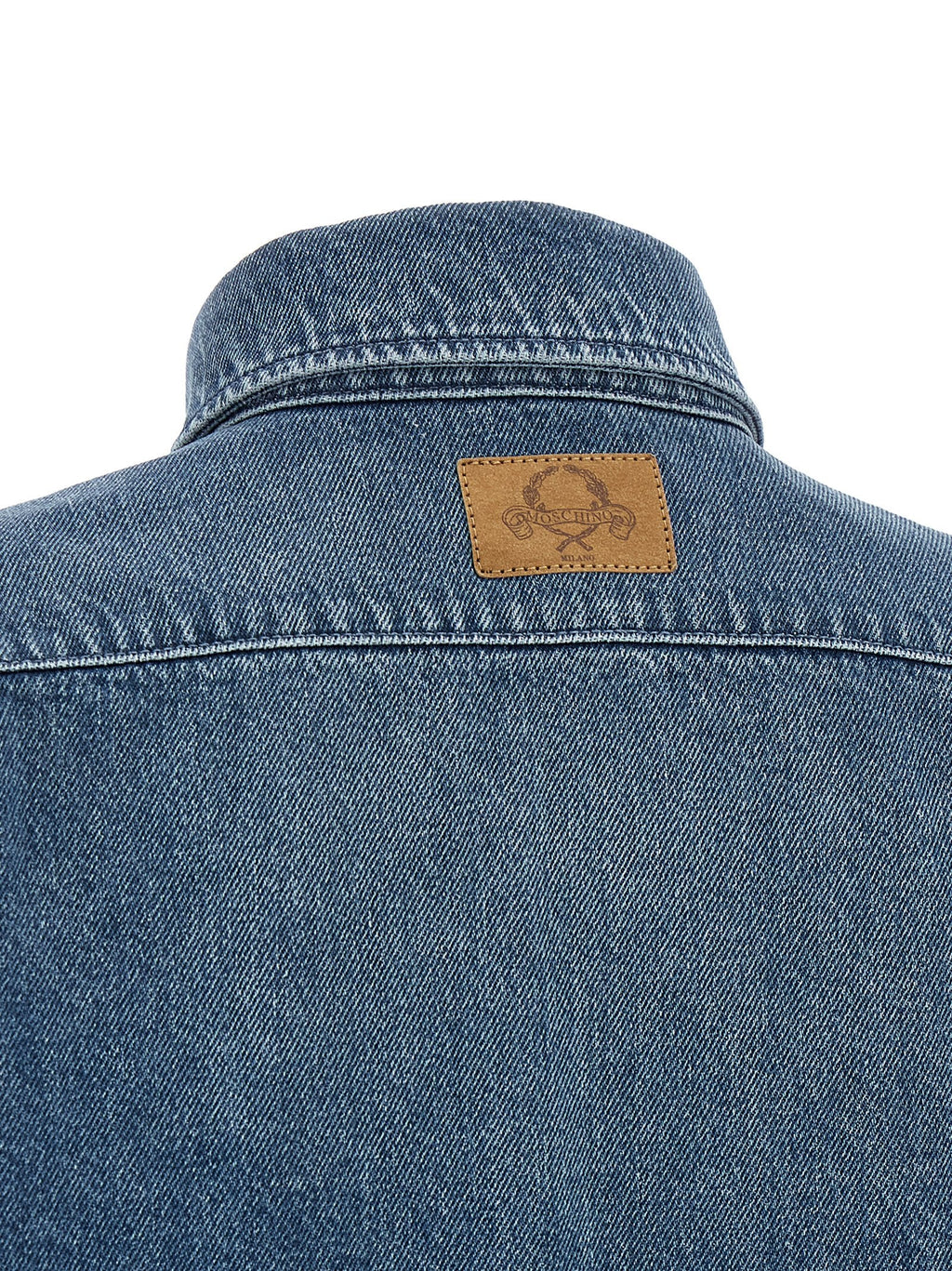 Moschino Blue Cotton Blouse