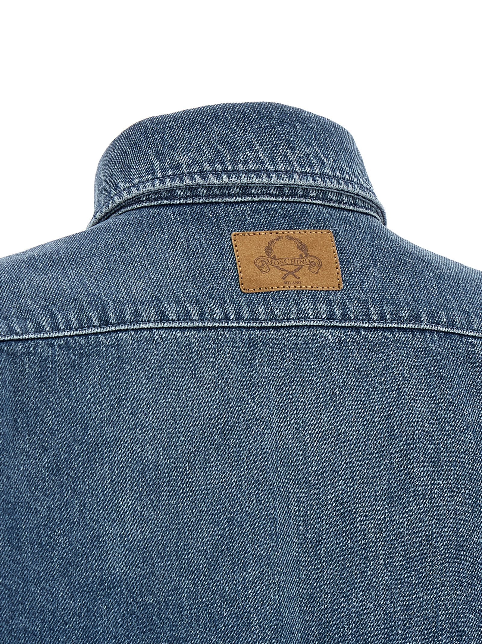 Moschino Blue Cotton Blouse