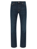 Department 5 Blue Cotton Straight-Leg Jeans