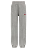 Off-White Gray Cotton Joggers (Workout Pants)