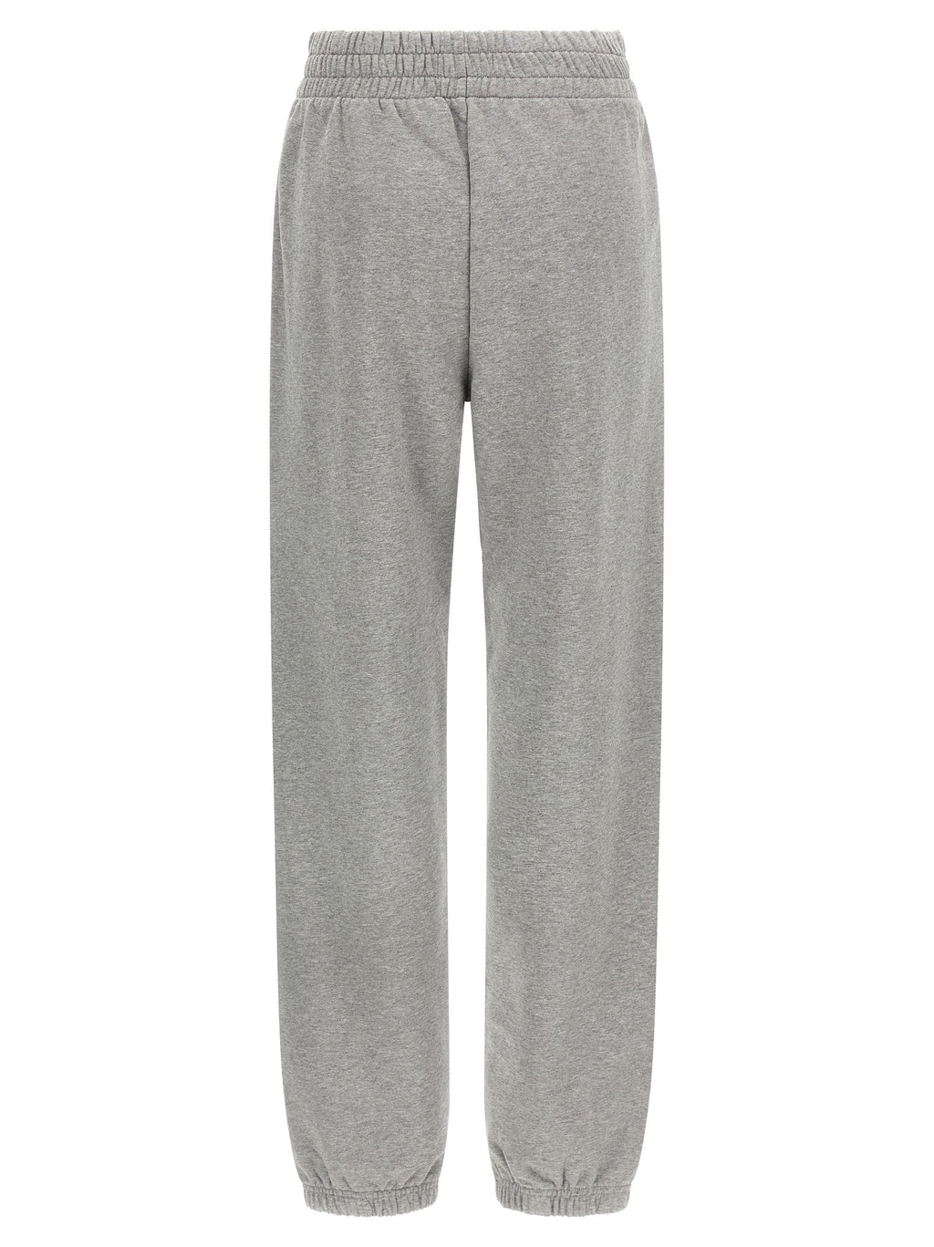 Off-White Gray Cotton Joggers (Workout Pants)