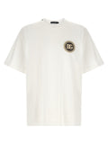 Dolce & Gabbana White Cotton T-Shirt