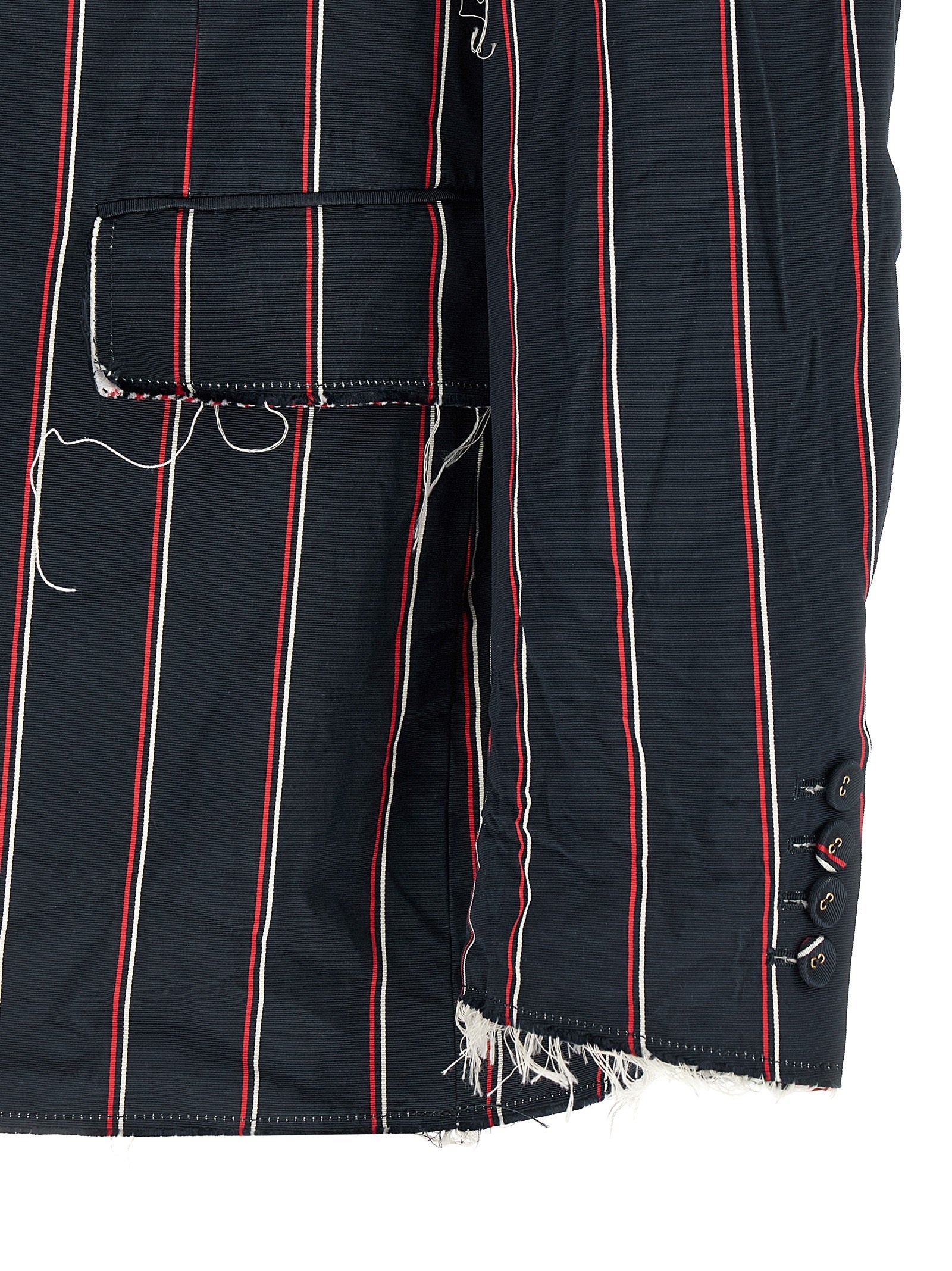 Thom Browne Blue Silk Blazer