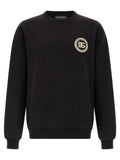 Dolce & Gabbana Black Cotton Sweatshirt