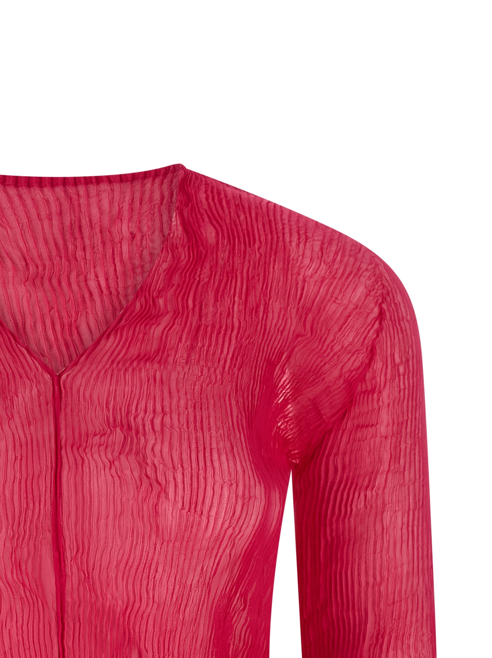 Issey Miyake Fuchsia Polyester Shirt