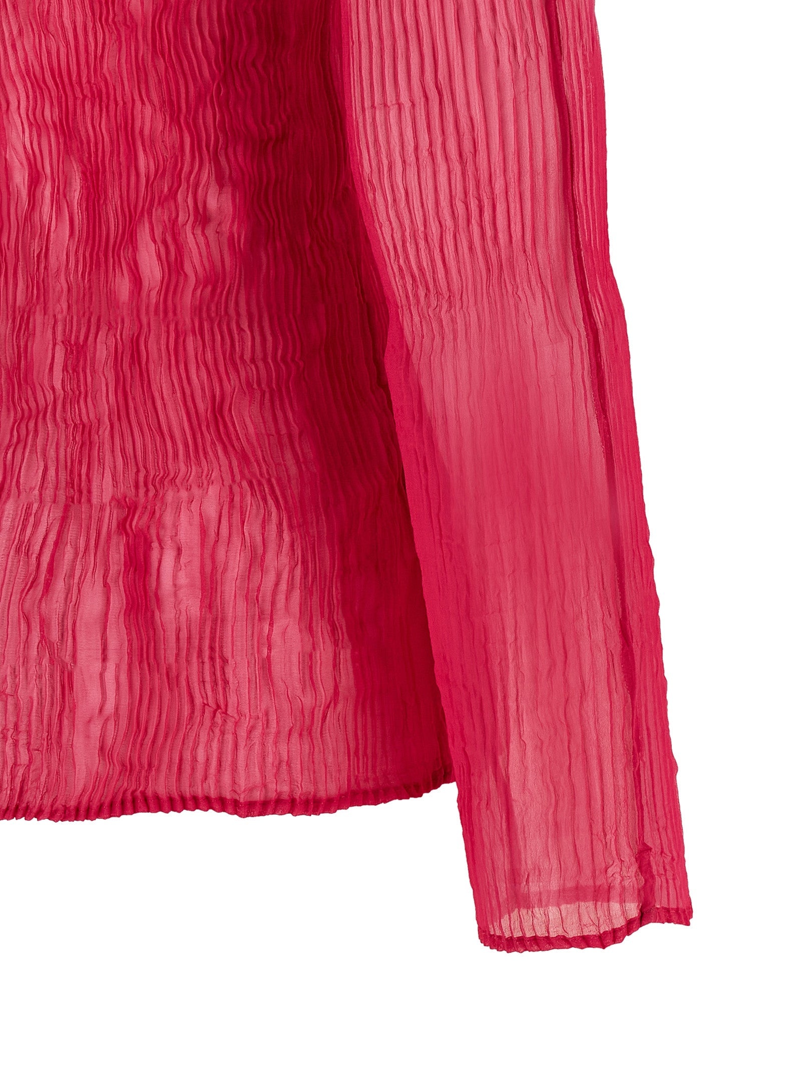 Issey Miyake Fuchsia Polyester Shirt Issey Miyake