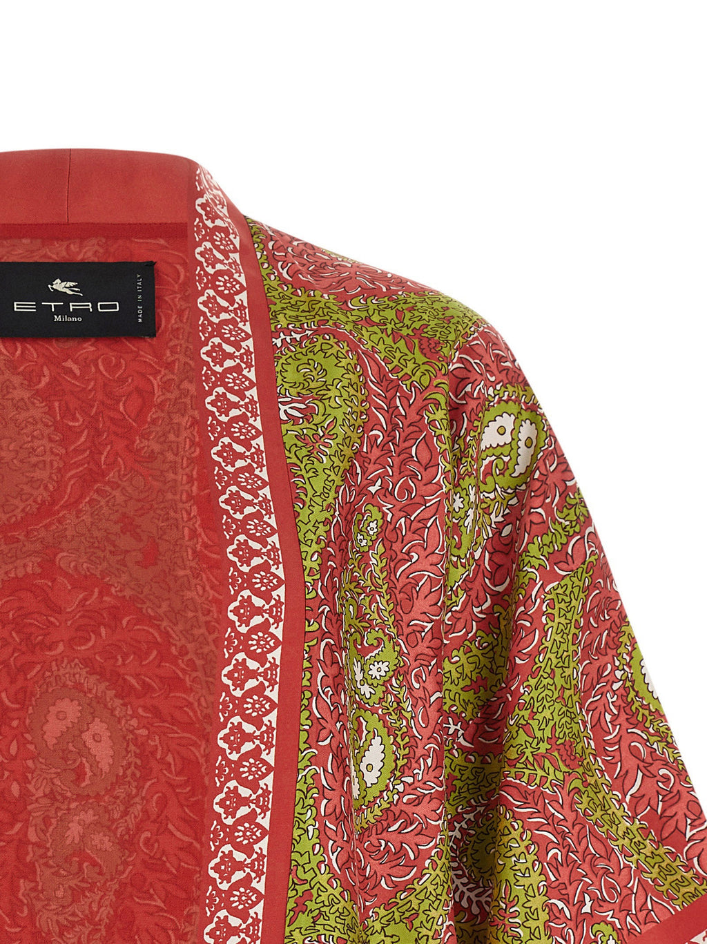 Etro Multicolor Silk Cardigan
