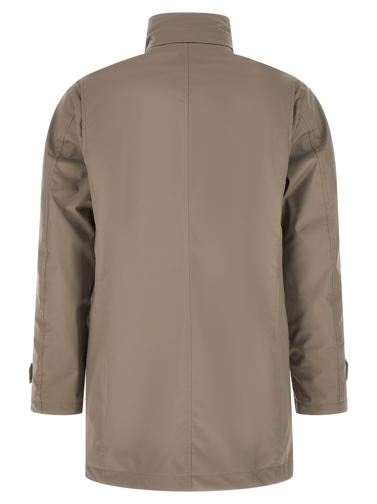 MooRER Gray Polyester Shell Jacket