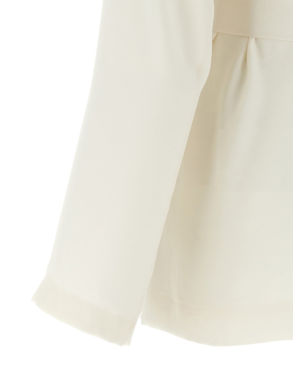 P.A.R.O.S.H. White Polyester Blazer