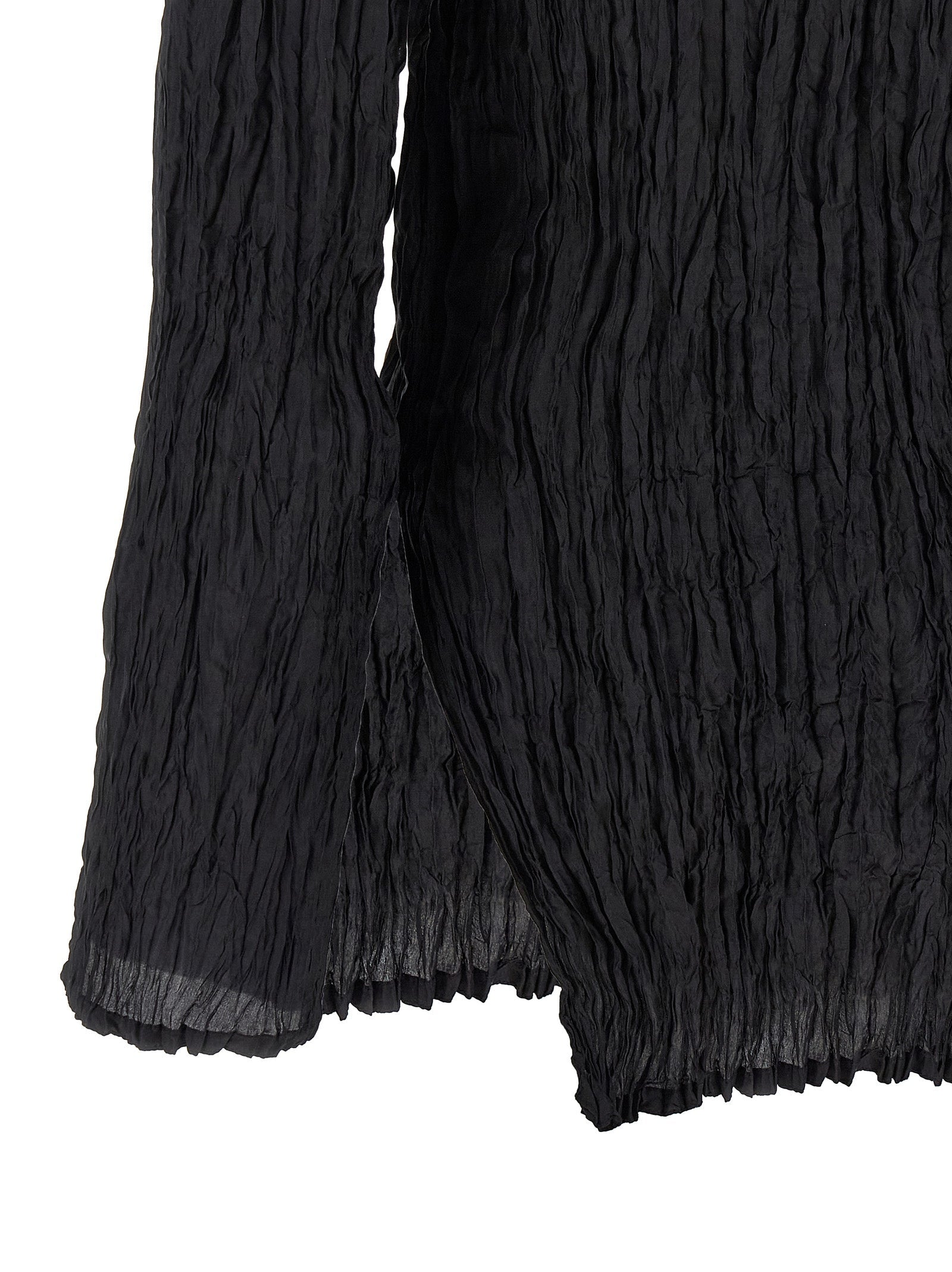 P.A.R.O.S.H. Black Silk Blouse