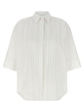 P.A.R.O.S.H. White Cotton Blouse