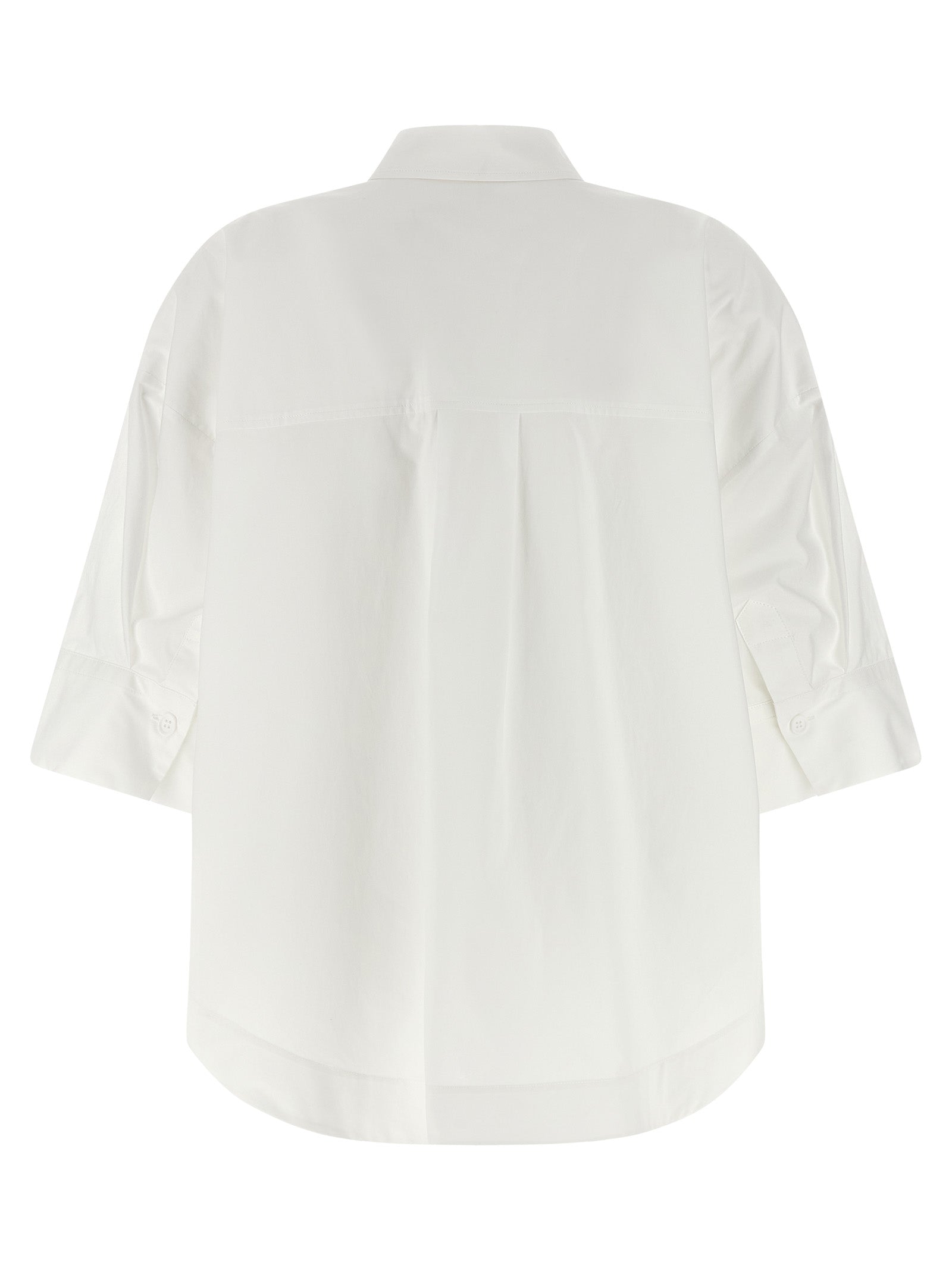 P.A.R.O.S.H. White Cotton Blouse