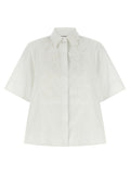 P.A.R.O.S.H. White Cotton Blouse