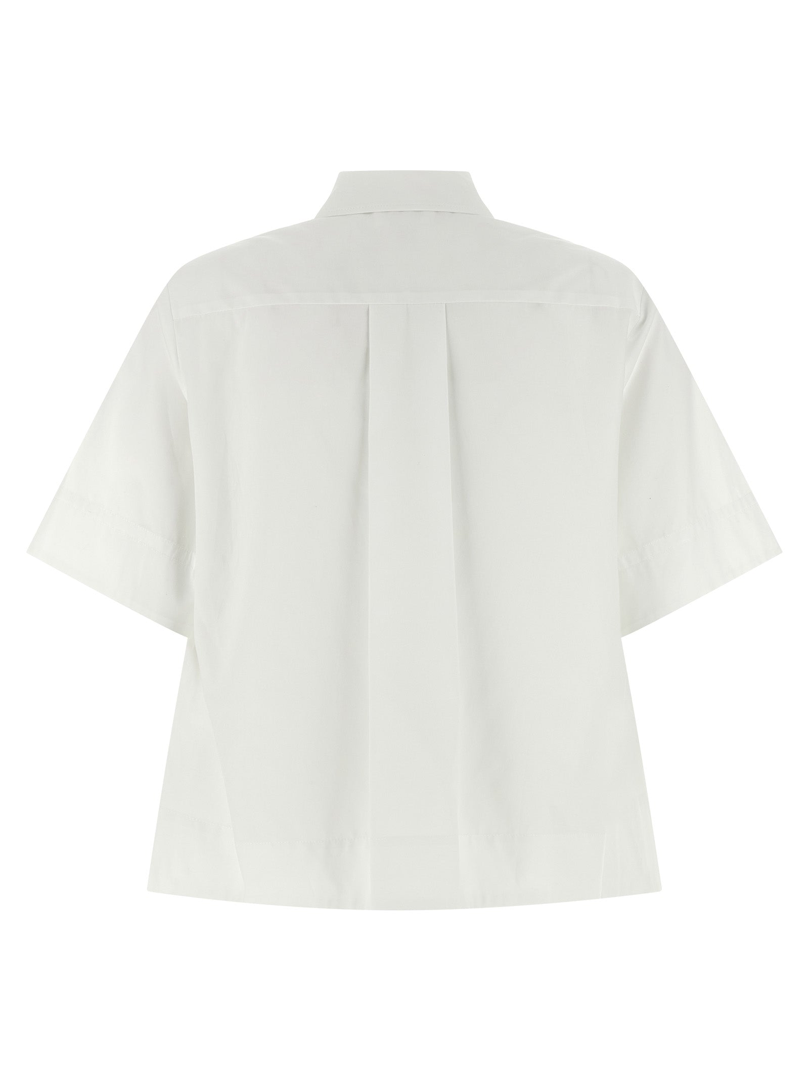 P.A.R.O.S.H. White Cotton Blouse